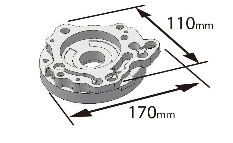 Oil pump body (automobile)