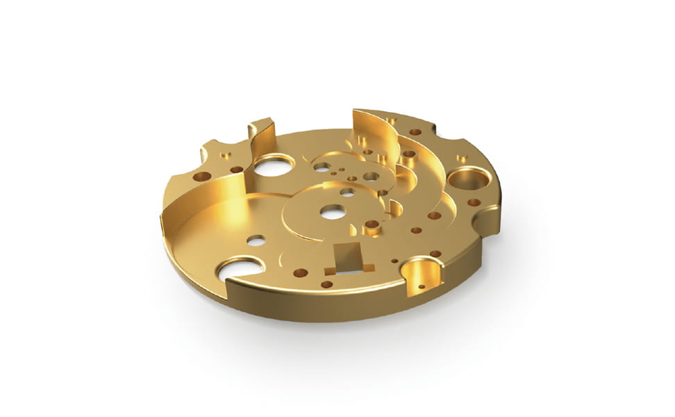 Placa de reloj