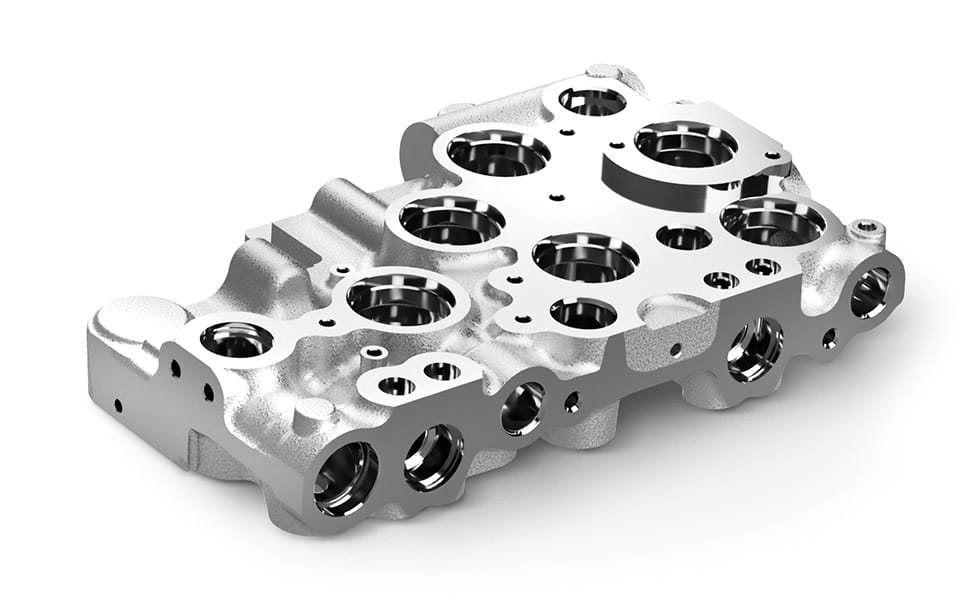 Large valve for thermal management