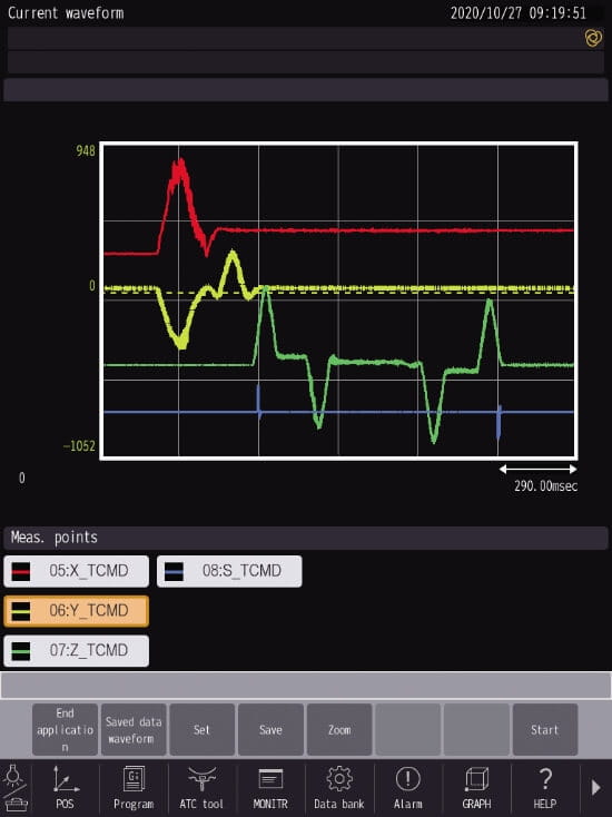 Waveform display app