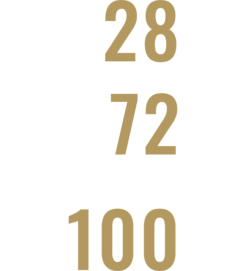 Turret magazine 28tools　Tool stocker (left and right) 72tools　Total storage capacity 100tools